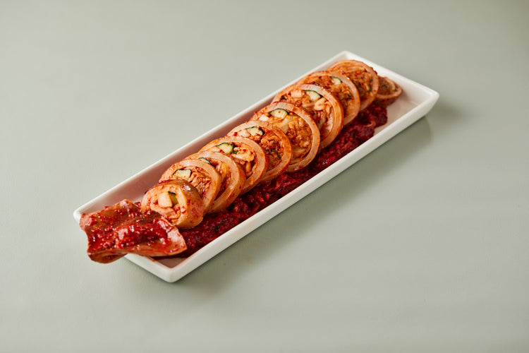 【 泰 】極上ギフト：元祖！超おなかいっぱい塩麹イカキムチ 特大800g 送料無料