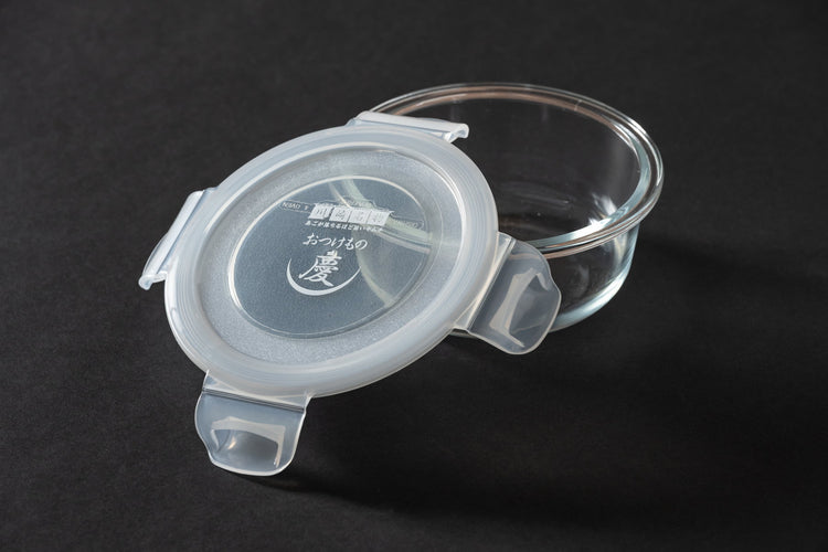 慶のキムチ専用容器 K-pot (S・Lサイズ)  耐熱ガラス保存容器