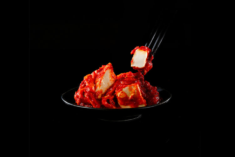 【22周年キャンペーン】王道白菜キムチ・えんがわキムチ・ヤンニョムクリームチーズ＋慶のだし ※送料無料