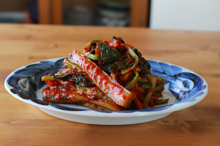 【3/19-25まで販売】のらぼう菜キムチ180g  ※限定200個